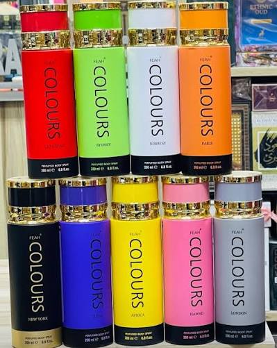 COLOURS BODY DEODORANT SPRAY 200ml — view 1